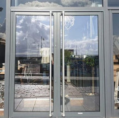 Axim HD080 Series Aluminium Full Height Tube Cranked Handle Set