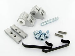 Axim HN950 S/F Offset Face Fixed Door 2 Part Hinge Silver
