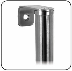 Aluspec 2500mm x 38mm Straight Full Height Pole Handles SSS