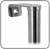 Aluspec 2500mm x 38mm Cranked Full Height Pole Handles SSS