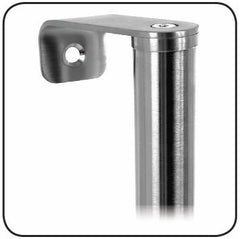 Aluspec 2500mm x 38mm Cranked Full Height Pole Handles SSS