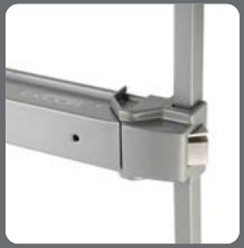 Exidor 418/419 Touch Bar 3 Point Panic Bolt with Horizontal Latches