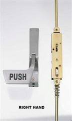 Axim PR-7085P Concealed Rod Push Paddle Exit Device Silver