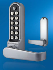 Borg BL5402 ECP Heavy Duty Push Button Digital Lock Satin Chrome