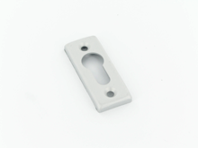 screw on escutcheon silver - aluspec